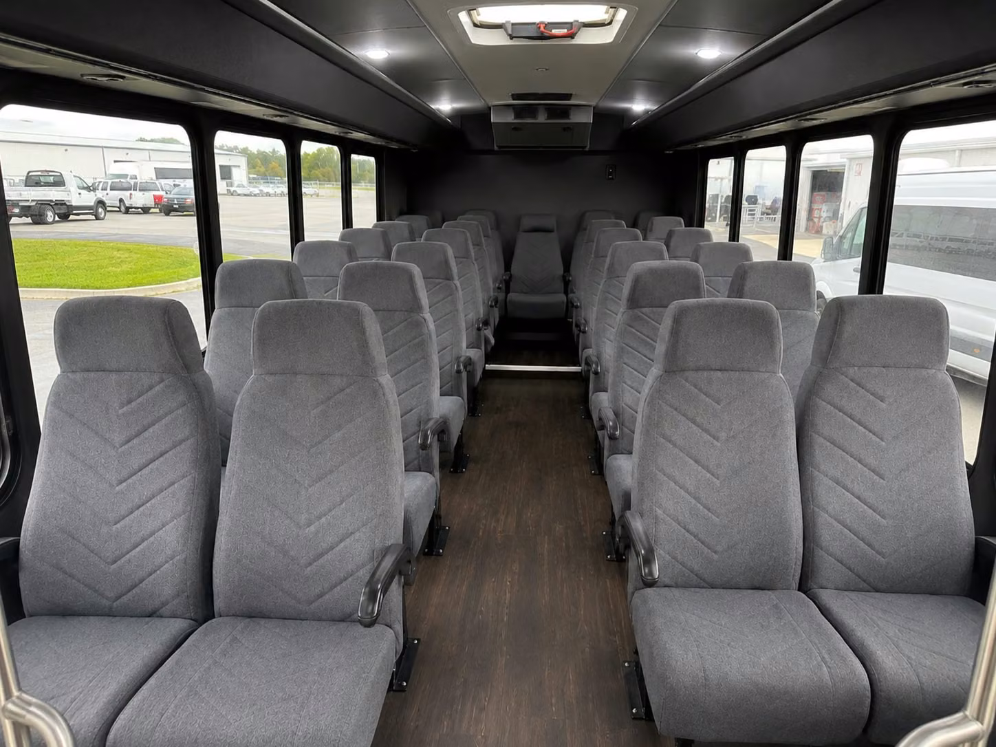20 passenger minibus inside