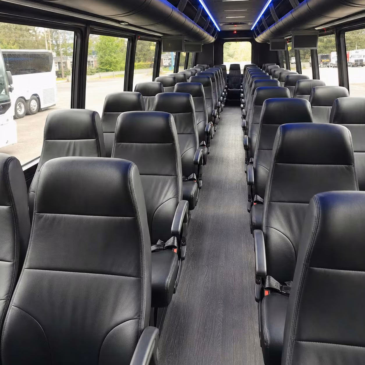 35 passenger minibus interior